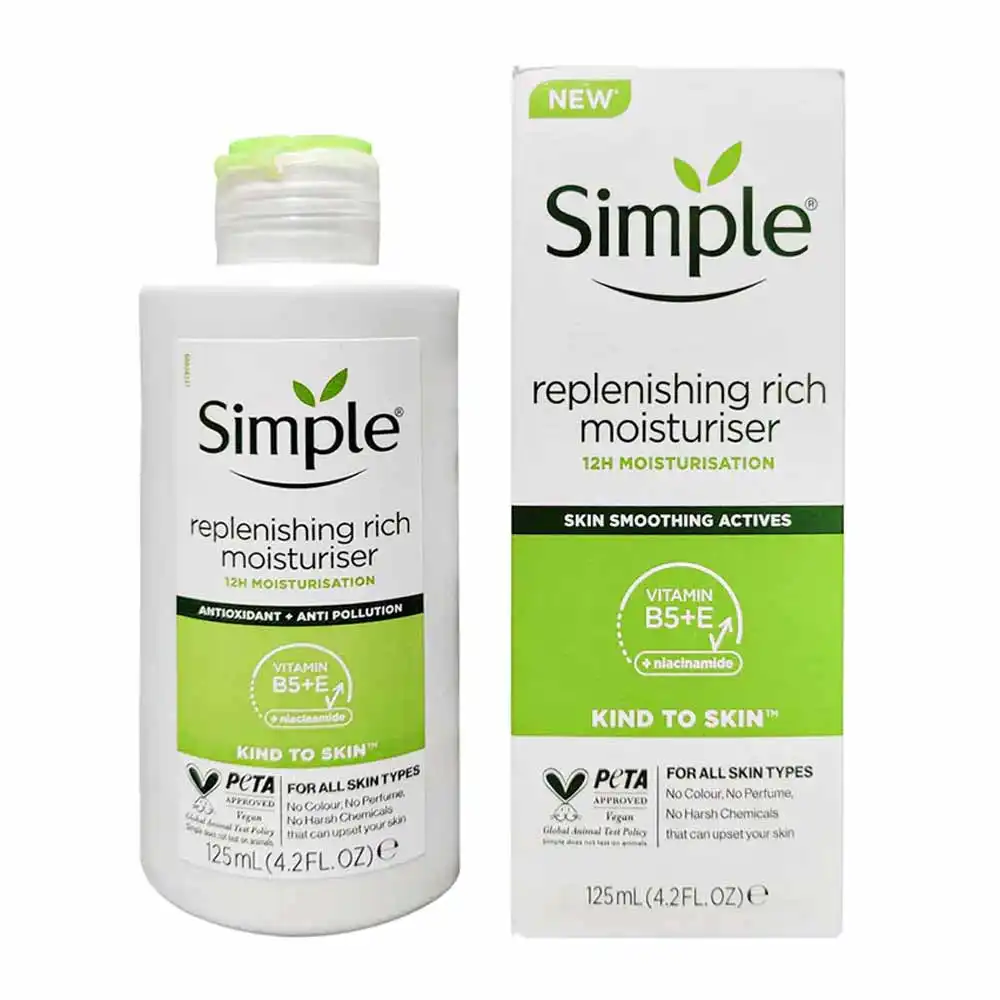 Simple Replenishing Rich Moisturizer 125ml